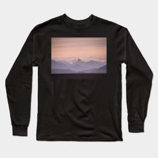 Alaskan Mountain Range Long Sleeve T-Shirt